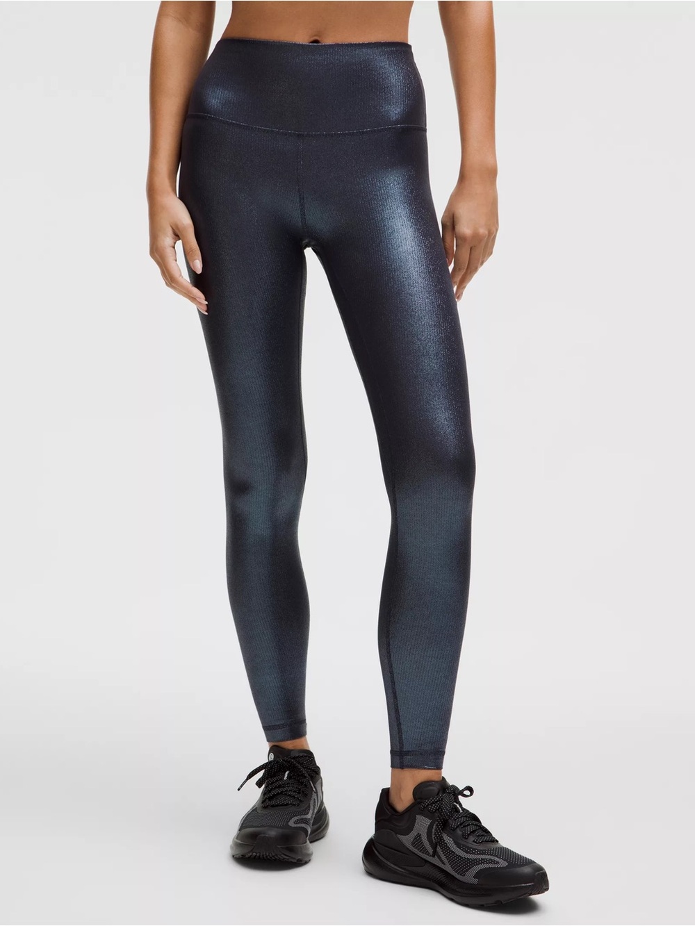 Lululemon Metallic Ribbed Align Leggings